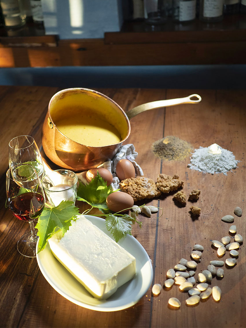 Zabaione artigianale osteria Locanda Bortolino